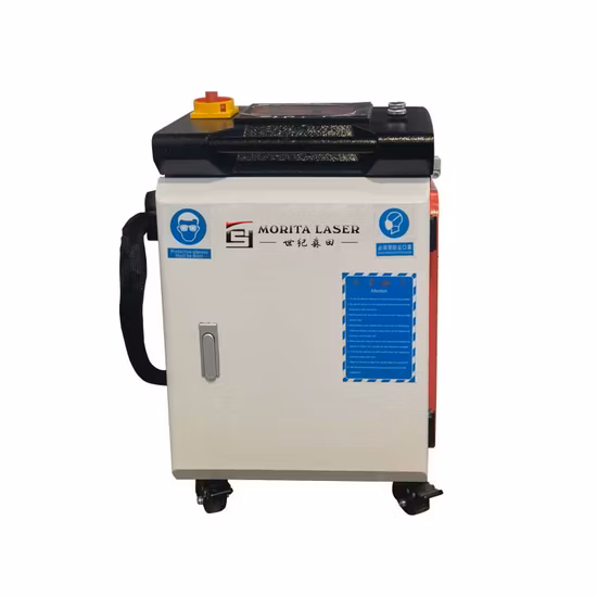 1000W 1500W Small Head Paint Rust Removal Laser Cleaning Machine for Metal Oil Steel Painting Car Parts Clean Wash Washing
